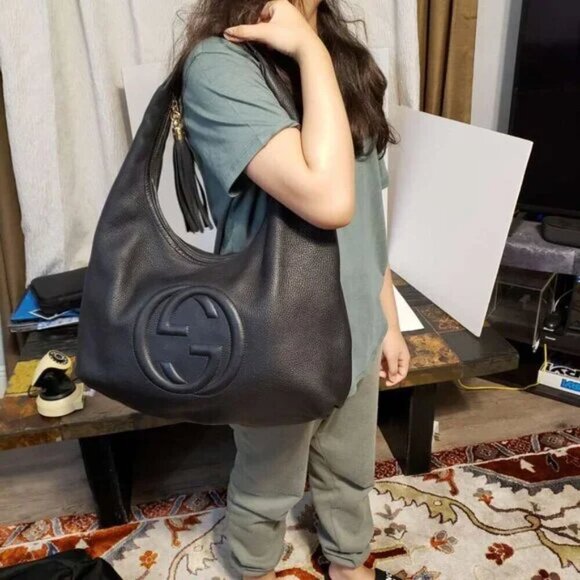 GUCCI Soho Leather Shoulder Bag lux583-061524 - Picture 14 of 14